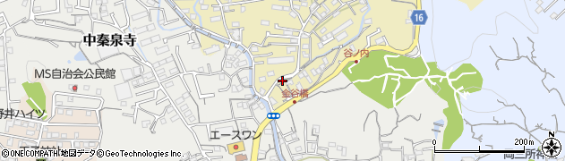 高知県高知市北秦泉寺14周辺の地図