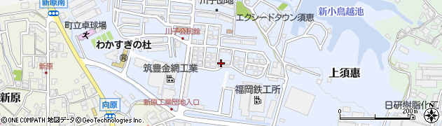 川子団地内簡易郵便局周辺の地図