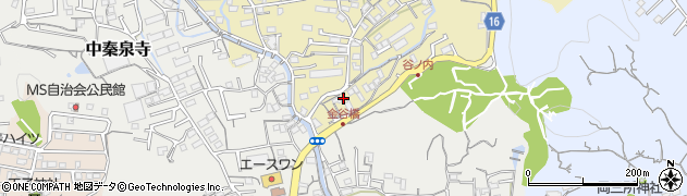 高知県高知市北秦泉寺16周辺の地図