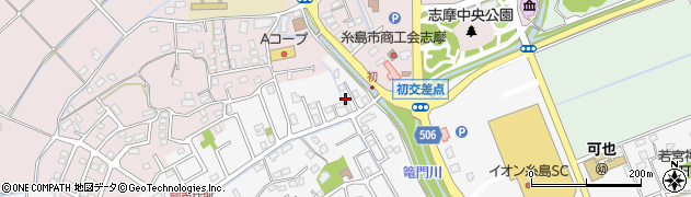 福岡県糸島市志摩師吉779周辺の地図