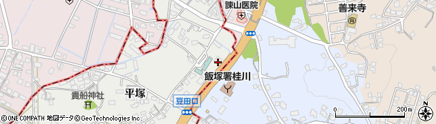 飯塚信用金庫筑穂桂川支店周辺の地図