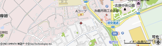 福岡県糸島市志摩師吉790周辺の地図