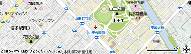 福岡県ＬＰガス協会（一般社団法人）周辺の地図