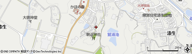 福岡県嘉麻市漆生555周辺の地図