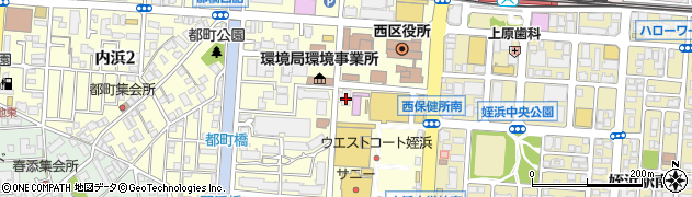 住友生命保険相互会社　福岡支社・西福岡支部周辺の地図
