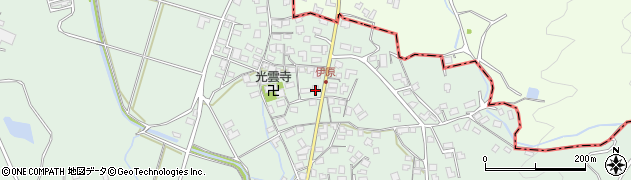 福岡県田川郡添田町添田2643周辺の地図