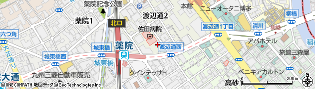 福岡昭和タクシー株式会社総務課周辺の地図