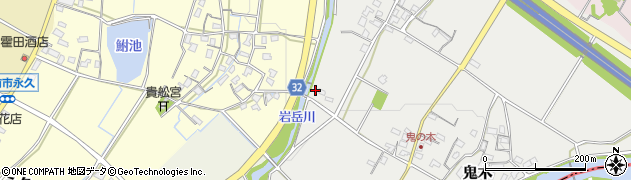 福岡県豊前市鬼木202周辺の地図