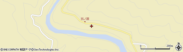 徳島県海陽町（海部郡）船津（北路）周辺の地図