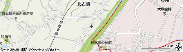 福岡県飯塚市北古賀232周辺の地図