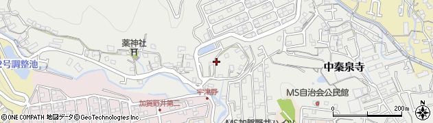 高知県高知市宇津野周辺の地図