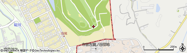福岡県嘉穂郡桂川町吉隈1周辺の地図