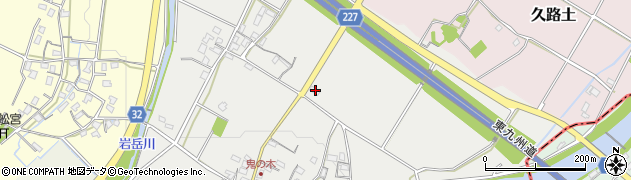 福岡県豊前市鬼木475周辺の地図