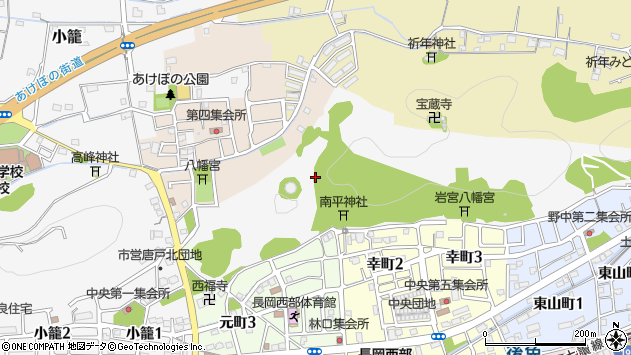 〒783-0021 高知県南国市野中の地図