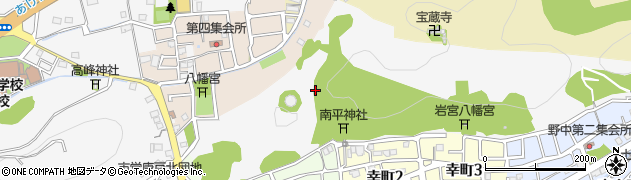 高知県南国市野中周辺の地図