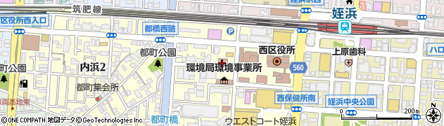 西福岡年金事務所　お客様相談室周辺の地図