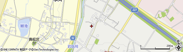 福岡県豊前市鬼木221周辺の地図