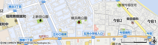 横浜南公園周辺の地図
