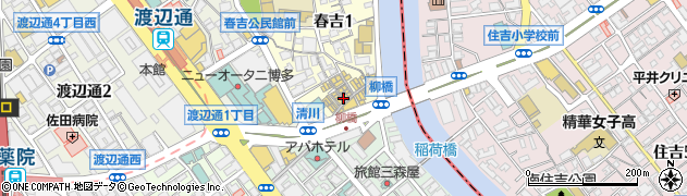 柳橋阪神ミート周辺の地図