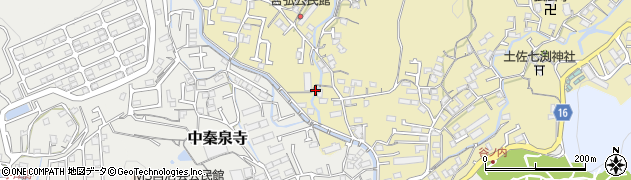 高知県高知市北秦泉寺211周辺の地図