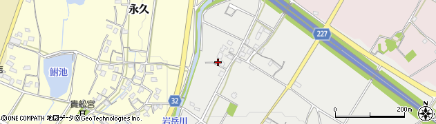 福岡県豊前市鬼木231周辺の地図