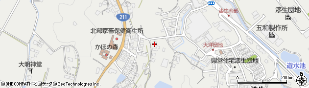 福岡県嘉麻市漆生677周辺の地図