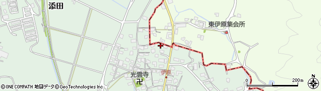 福岡県田川郡添田町添田2672周辺の地図