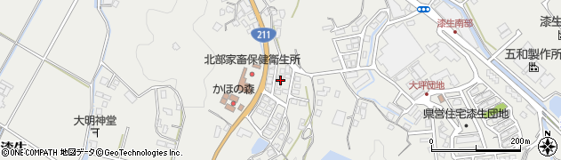 福岡県嘉麻市漆生598周辺の地図