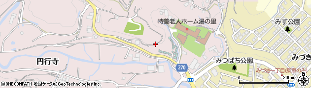 弘瀬高知線周辺の地図