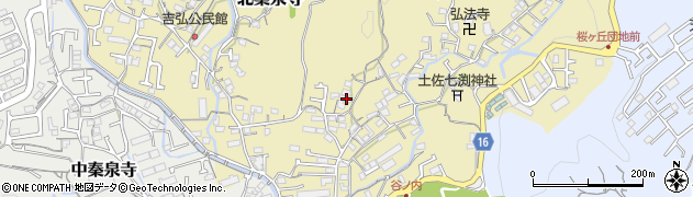 高知県高知市北秦泉寺699周辺の地図