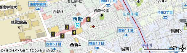 竹田スタンプ周辺の地図