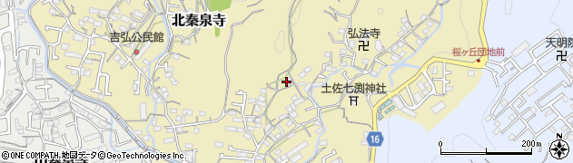 高知県高知市北秦泉寺690周辺の地図