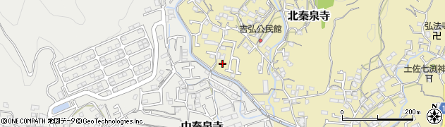 高知県高知市北秦泉寺222周辺の地図