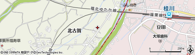 福岡県飯塚市北古賀189周辺の地図