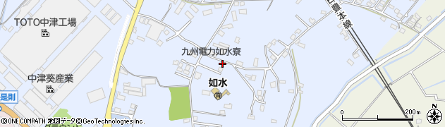 大分県中津市是則1006周辺の地図