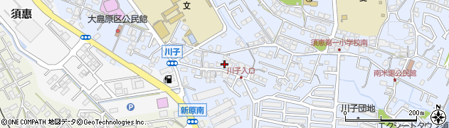 福岡県糟屋郡須惠町上須惠1267周辺の地図