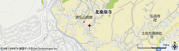 高知県高知市北秦泉寺175周辺の地図