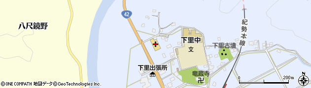 コメリハード＆グリーン那智勝浦店周辺の地図