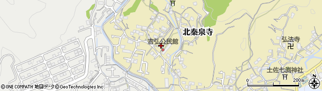高知県高知市北秦泉寺280周辺の地図