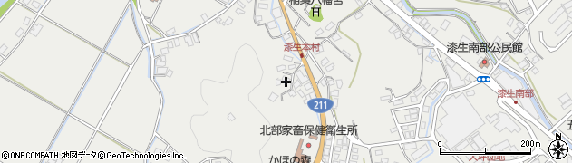 福岡県嘉麻市漆生724周辺の地図