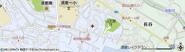 福岡県糟屋郡須惠町上須惠1052周辺の地図