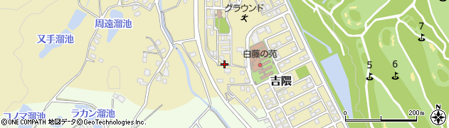 福岡県嘉穂郡桂川町吉隈6周辺の地図