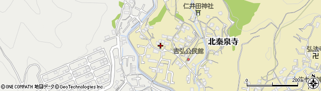 高知県高知市北秦泉寺254周辺の地図