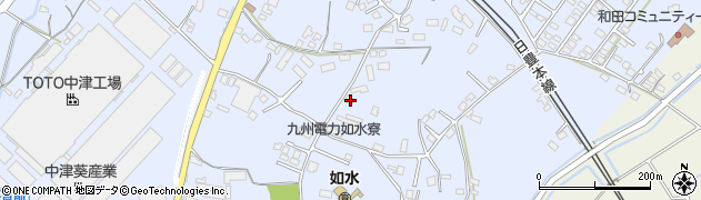 大分県中津市是則1003周辺の地図