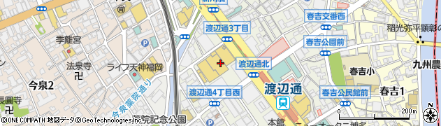フランスベッド販売株式会社　福岡ショールーム周辺の地図