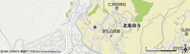 高知県高知市北秦泉寺256周辺の地図