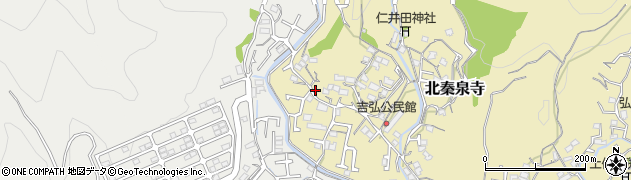 高知県高知市北秦泉寺252周辺の地図