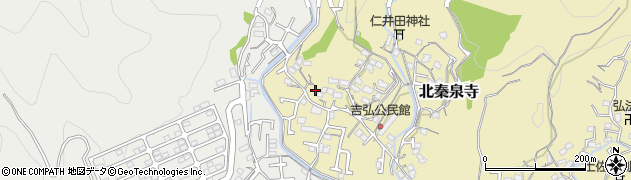 高知県高知市北秦泉寺251周辺の地図