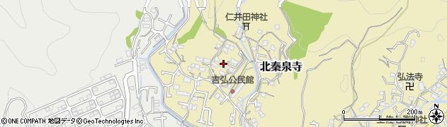 高知県高知市北秦泉寺302周辺の地図