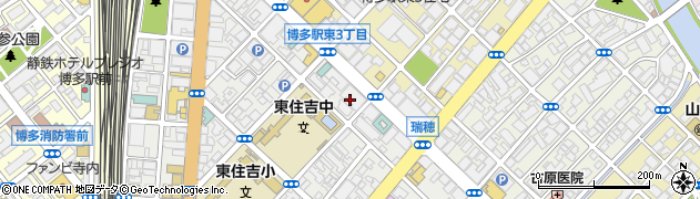 株式会社インフォコム西日本　福岡事業所周辺の地図